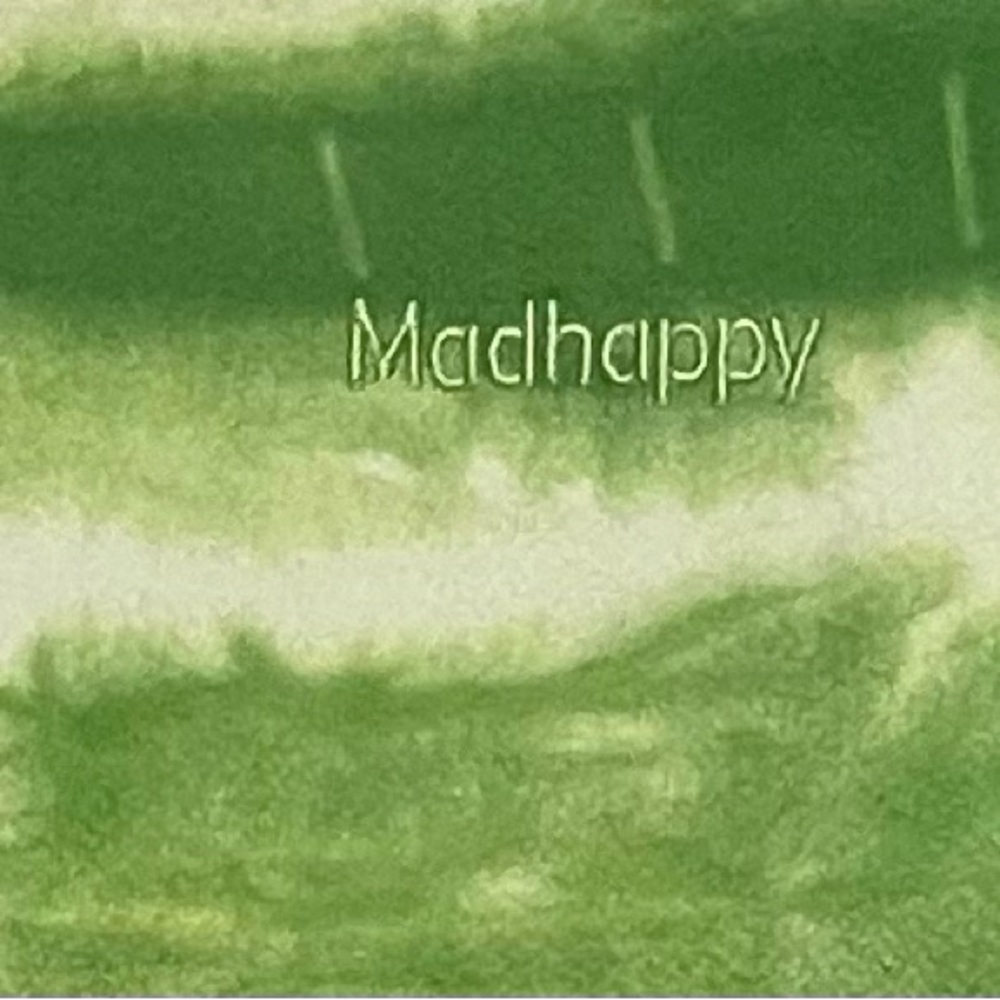 🚨SOLD🚨MADHAPPY size small - green and white tie dye ! Never worn- new !